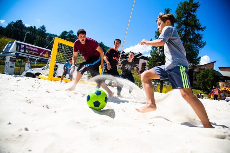 Beach Soccer — Le 1850 à Risoul