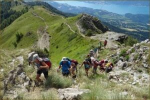 Chabrières hike – Le Balcon des Écrins, Réallon