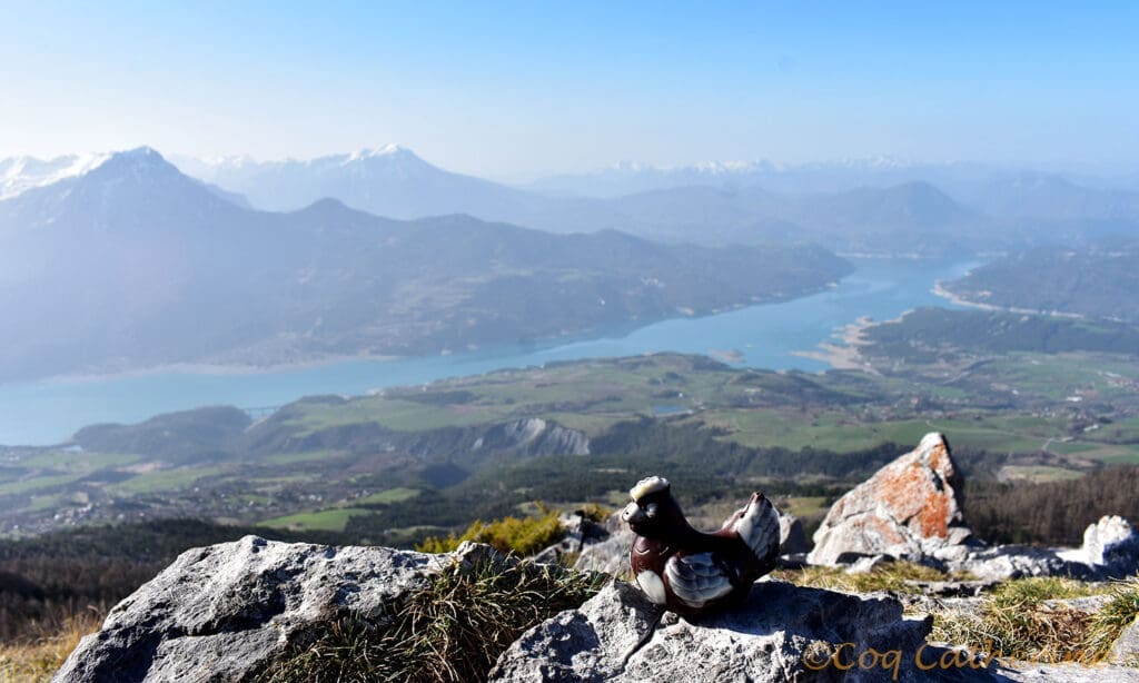 Rando serre mouton lac serre poncon — Le Balcon des Écrins à Réallon