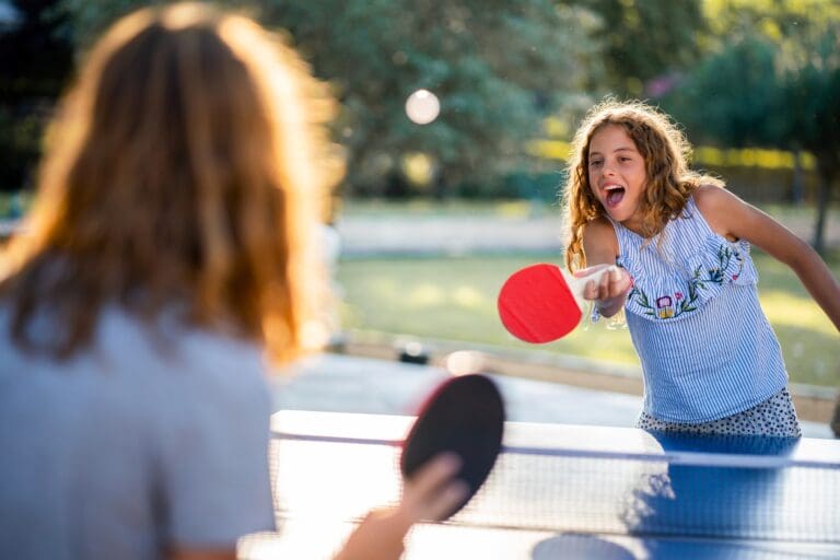 Tennis de table — Le Balcon des Écrins à Réallon