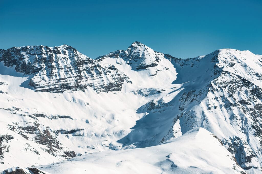 French Alps Ecrins National Park France Winter — Sport d’hiver